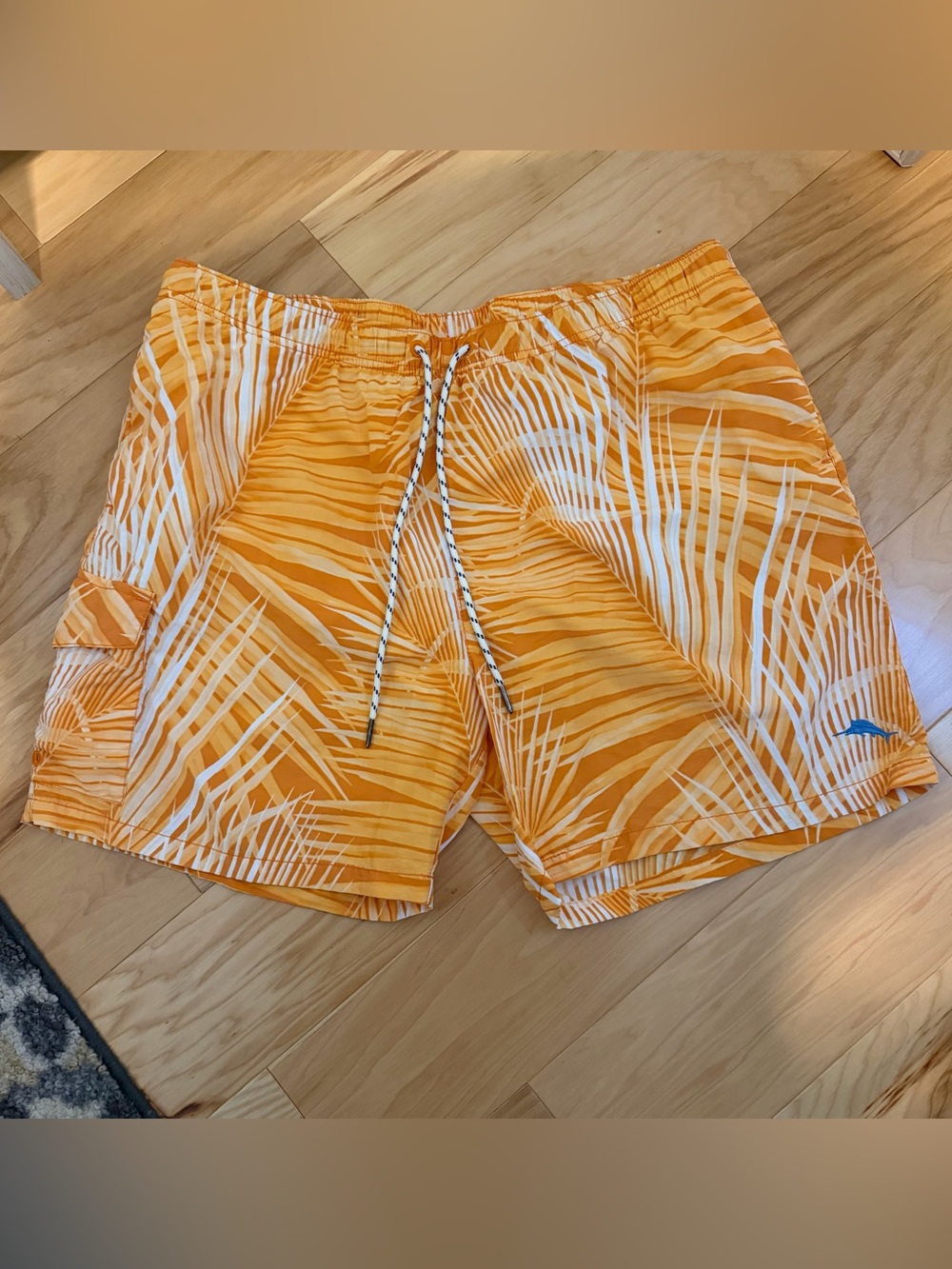 TOMMY BAHAMA Relax Men's Tropical Print Swim Trunks | Size XL